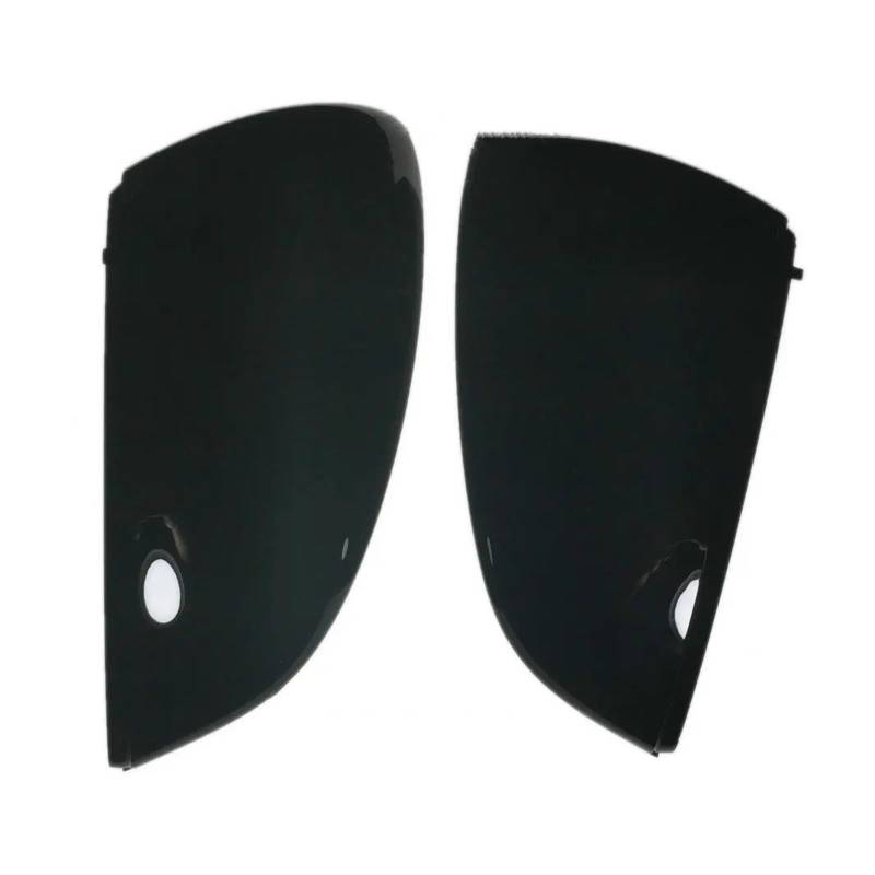 Spiegelkappen Für A3 S3 8Y RS3 2020 2021 2022 Seitenspiegelabdeckungen Kappen (Carbon-Look) Ersetzen Sie Das Schwarze LHD-Paar Außenspiegelkappen(Glossy black) von WINVOX