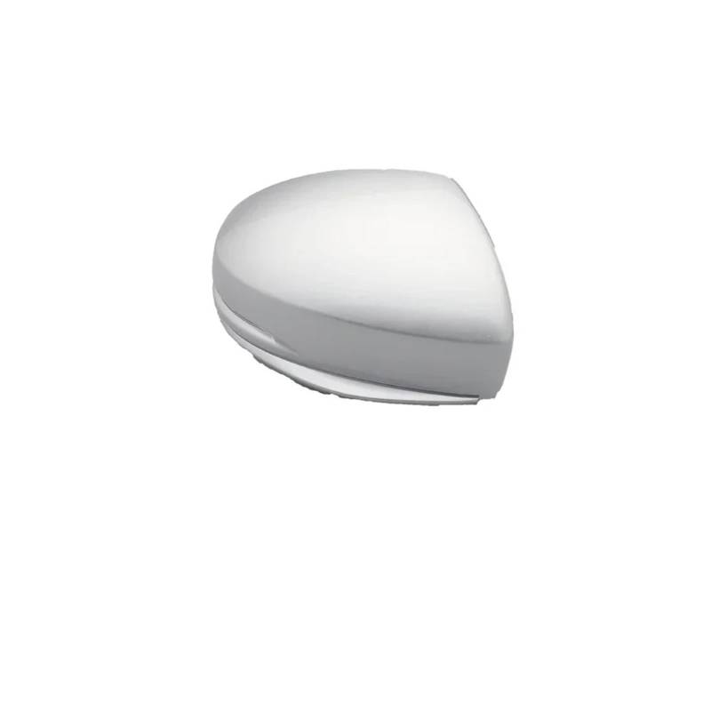 Spiegelkappen Für Fit Für Jazz Für Shuttle GK5 2014 2015 2016 2017 2018 2019 2020 Rückspiegelabdeckung Kappe Gehäuseschale Lackiert Außenspiegelkappen(Silver RH) von WINVOX