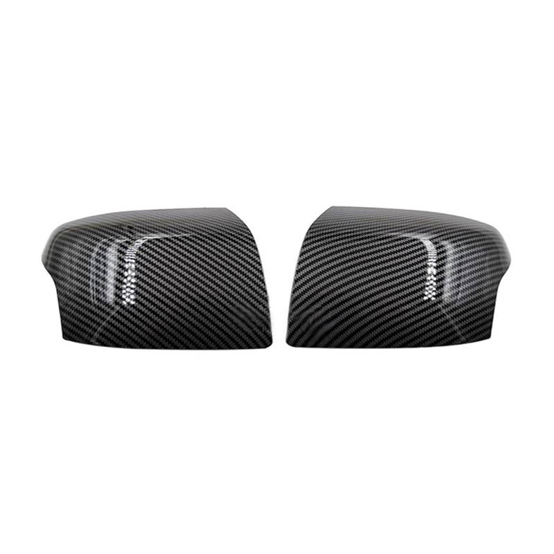 Spiegelkappen Für Ford Für C-MAX 2003-2010 Für Focus Für C-Max II 2007 2008 2009 Auto Carbon Seitenspiegel Abdeckkappe Außenspiegelkappen von WINVOX