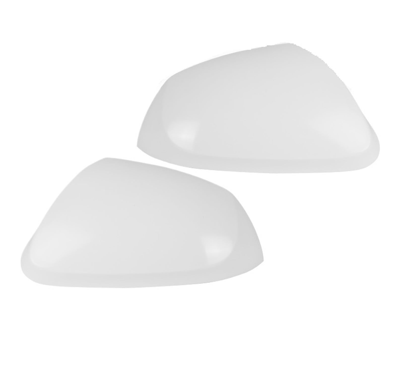 Spiegelkappen Für Hyundai I10 2014 2015 2016 2017 Türflügelspiegelabdeckung Kappe Deckel Links Rechts Rückspiegelabdeckung Außenspiegelkappen(2xPrimed White) von WINVOX