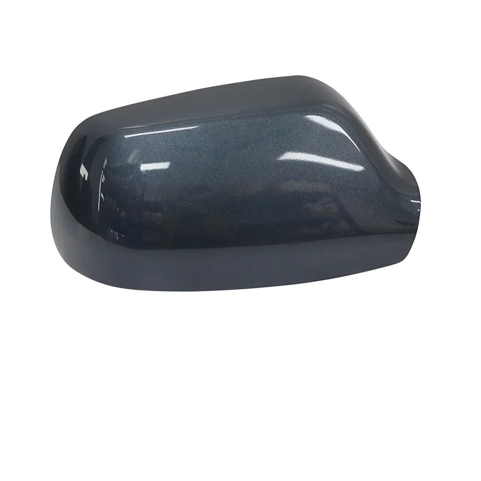 Spiegelkappen Für Mazda 3 Für Axela BK 2003-2009 Lackiertes Auto Rückspiegelabdeckung Shell Gehäuse Flügel Seitenspiegelkappe Außenspiegelkappen(Deep Grey RH) von WINVOX