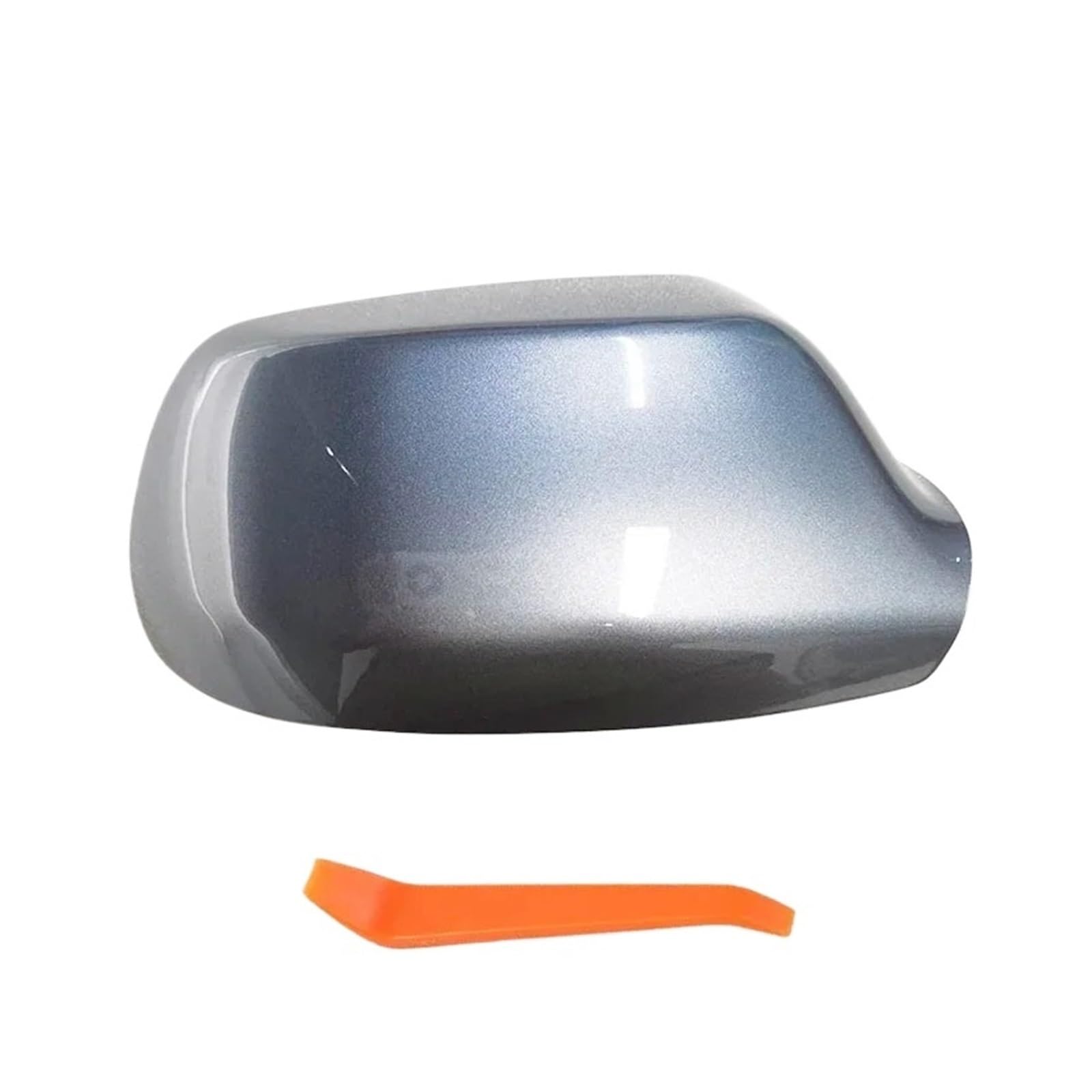 Spiegelkappen Für Mazda 6 Für Atenza 2003-2008 Auto Rückspiegel Abdeckung Deckel Fall Shell Zubehör Außenspiegelkappen(Titanium grey R) von WINVOX
