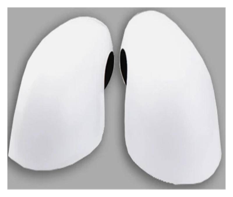 Spiegelkappen Für Mini F54 F55 F56 F57 F60 2014 2015 2016 2017 2018 Auto Links Rechts Hinten Spiegel Abdeckung Shell Cap Gehäuse Außenspiegelkappen(White a pair) von WINVOX