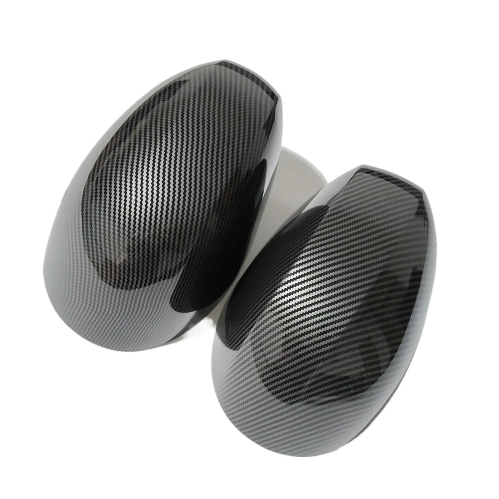 Spiegelkappen Für Mini Für Cooper F54 F55 F56 F57 F60 2020 2021 2022 2023 2024 Auto Rückspiegel Abdeckung Shell Cap Gehäuse Außenspiegelkappen(Carbon fiber pattern) von WINVOX