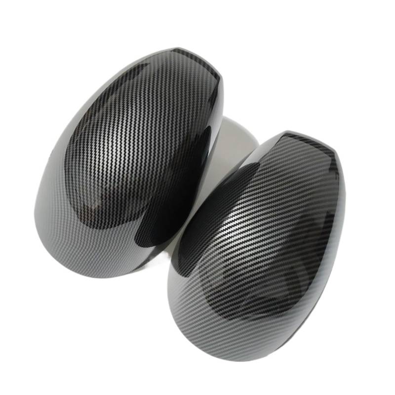 Spiegelkappen Für Mini Für Cooper F54 F55 F56 F57 F60 2020 2021 2022 2023 2024 Auto Rückspiegel Abdeckung Shell Cap Gehäuse Außenspiegelkappen(Carbon fiber pattern) von WINVOX