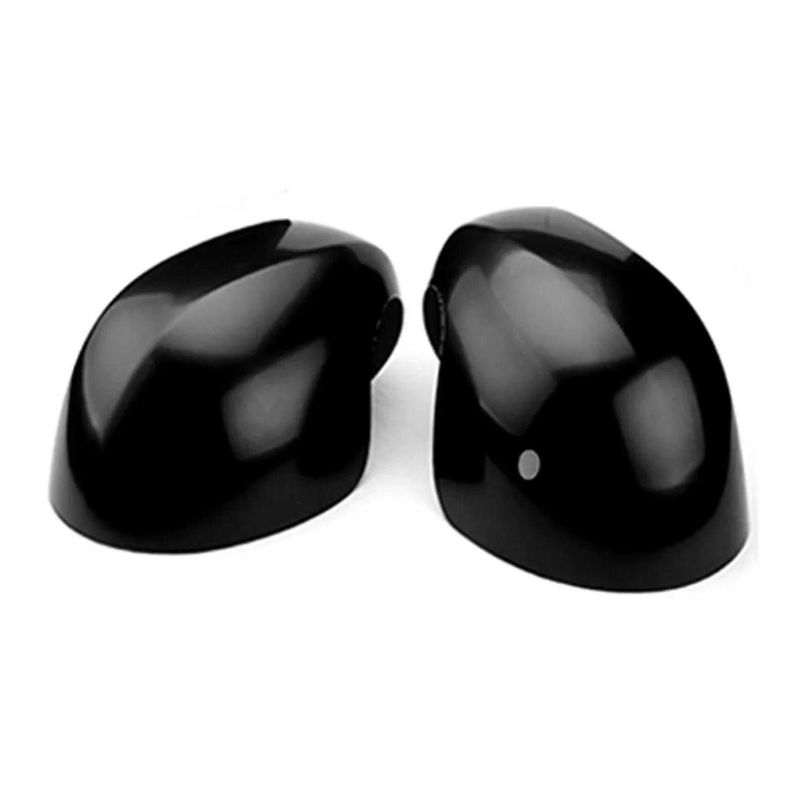 Spiegelkappen Für Mini Für Cooper F54 F55 F56 F57 F60 2020-2024 Auto Links Rechts Hinten Spiegel Abdeckung Shell Cap Gehäuse Außenspiegelkappen(Black a pair) von WINVOX