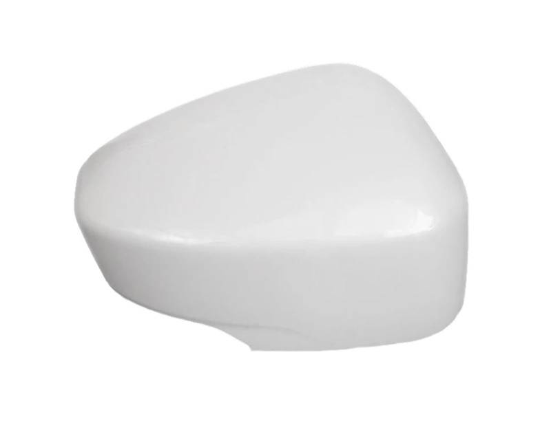 Spiegelkappen Für Mitsubishi Für Eclipse Für Cross Auto Außen Rückspiegel Abdeckkappe Flügeltür Seitenspiegel Gehäuse Shell Außenspiegelkappen(1piece pearl white R) von WINVOX