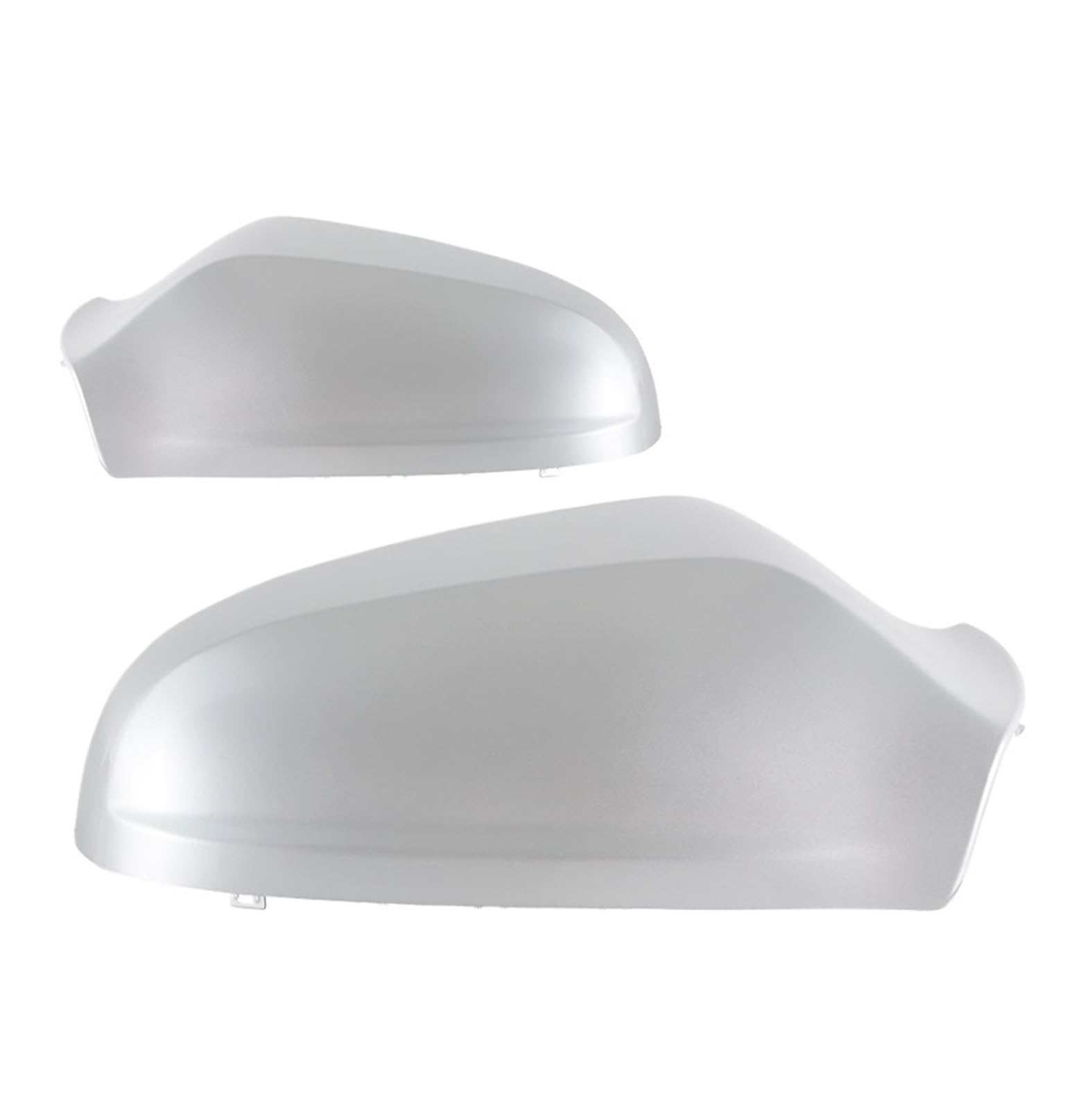 Spiegelkappen Für Opel Für Astra H 2004-2009 Links Rechts Tür Flügel Spiegel Abdeckung Kappe Rückspiegel Shell Außenspiegelkappen(2xLH RH Sliver Gray) von WINVOX