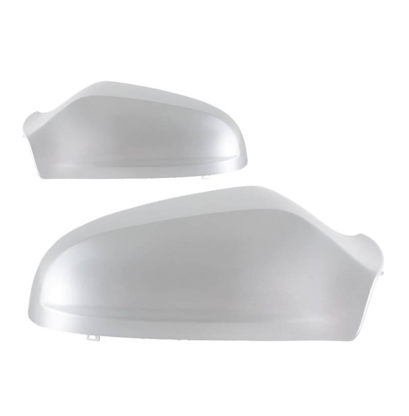 Spiegelkappen Für Opel Für Astra H 2004-2009 Links Rechts Tür Flügel Spiegel Abdeckung Kappe Rückspiegel Shell Außenspiegelkappen(2xLH RH Sliver Gray) von WINVOX