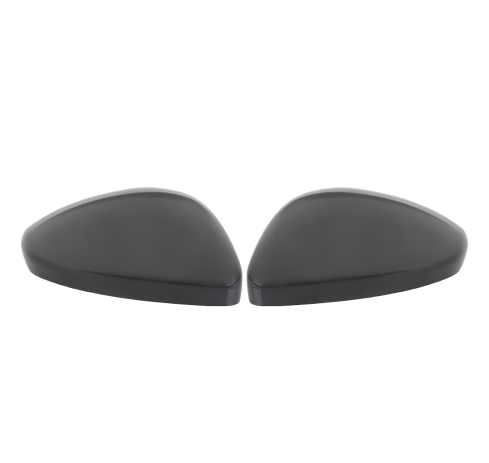 Spiegelkappen Für Peugeot 308 MK2 2013-2022 Grundiert/Glänzend Schwarz Links Rechts Tür Flügel Spiegel Abdeckung Kappe Außenspiegelkappen(2pieces Primed Black) von WINVOX