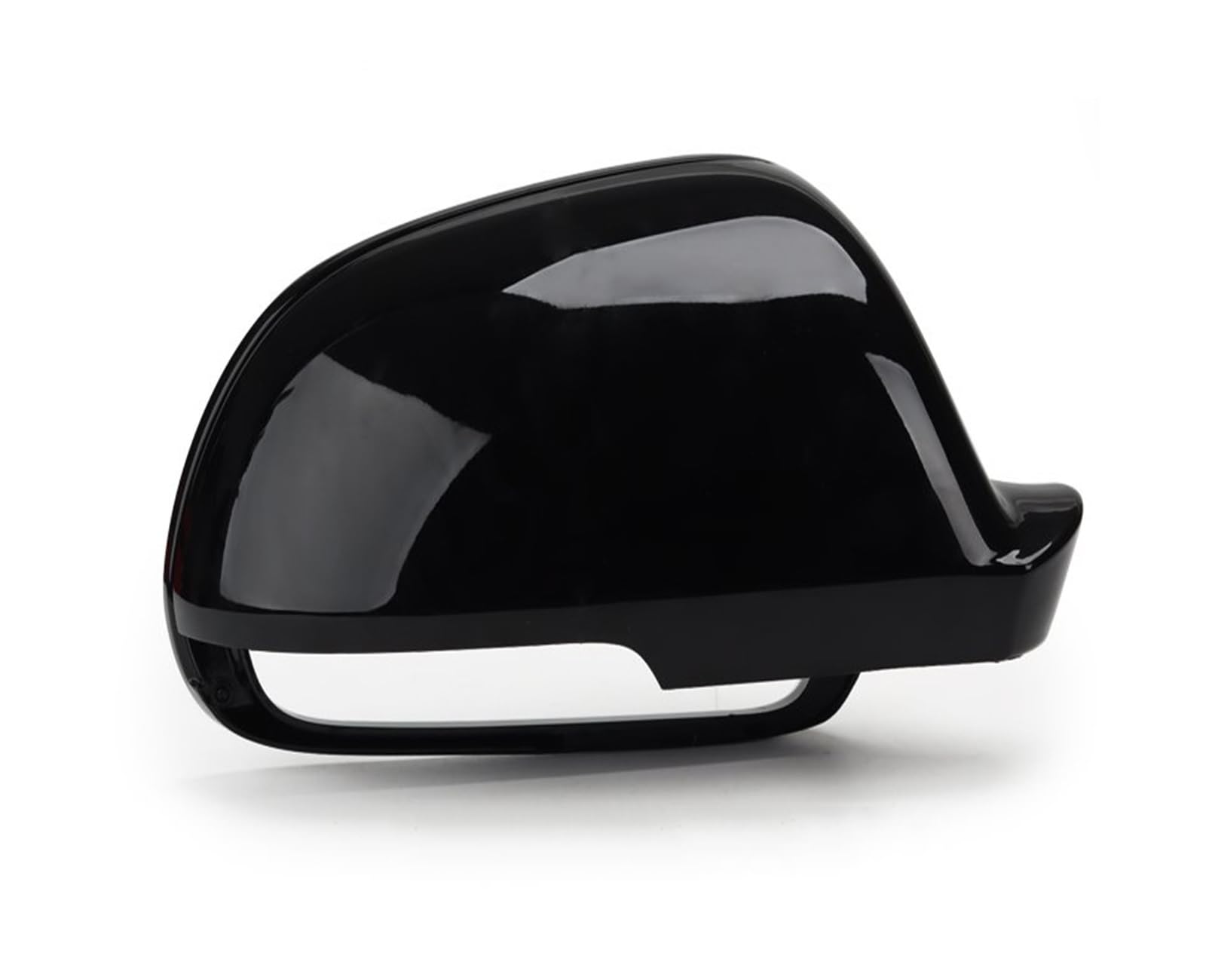 Spiegelkappen Für Skoda Für Octavia Für Classic 2010-2015 Auto Rückspiegel Shell Cap Gehäuse Flügel Tür Seitenspiegel Abdeckung Außenspiegelkappen(1piece black R) von WINVOX