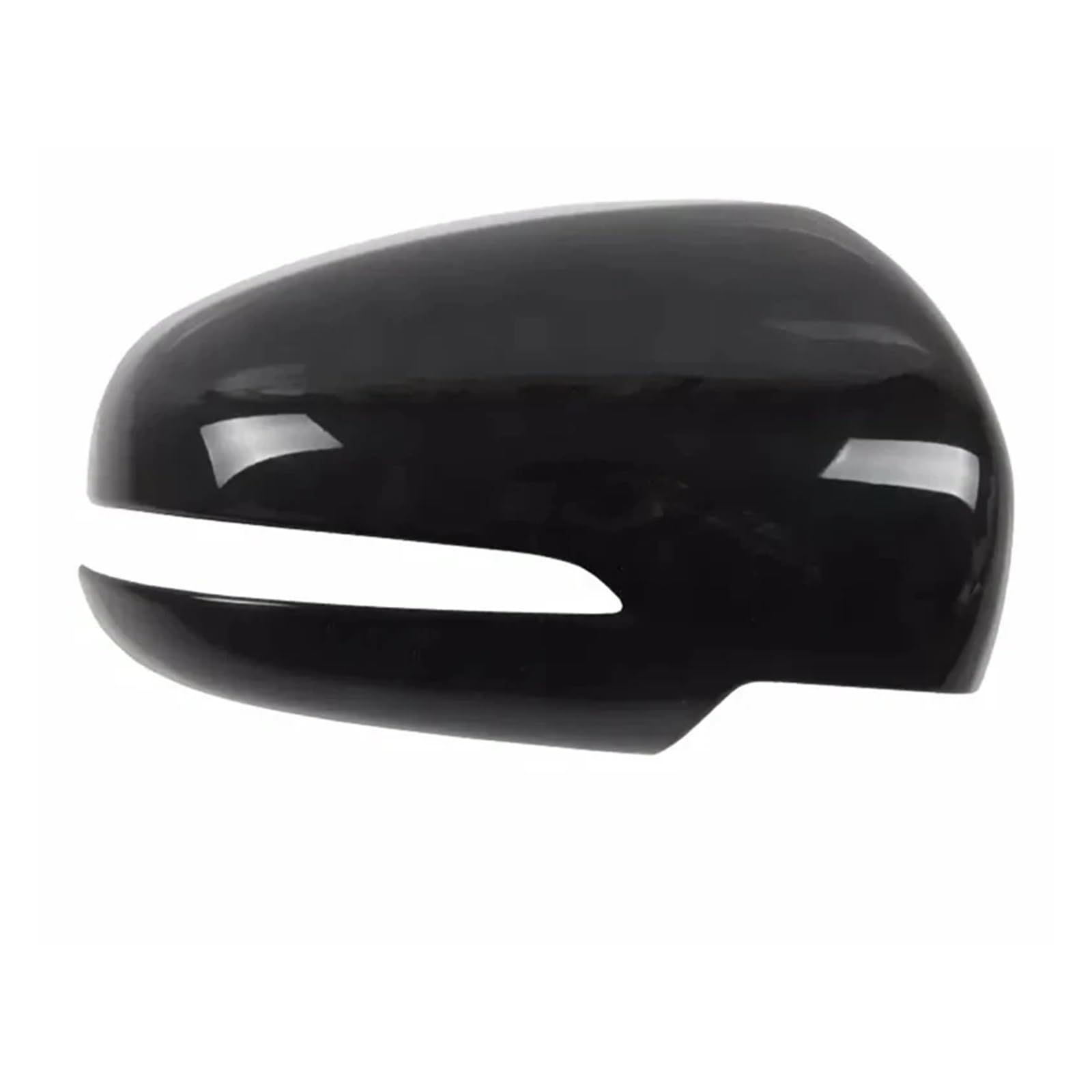 Spiegelkappen Für Suzuki Für Vitara SX4 Für S-Cross 2015-2019 Auto Links Rechts Seite Flügel Hinten Spiegel Abdeckung Fall Kappe Shell Außenspiegelkappen(Black Right) von WINVOX