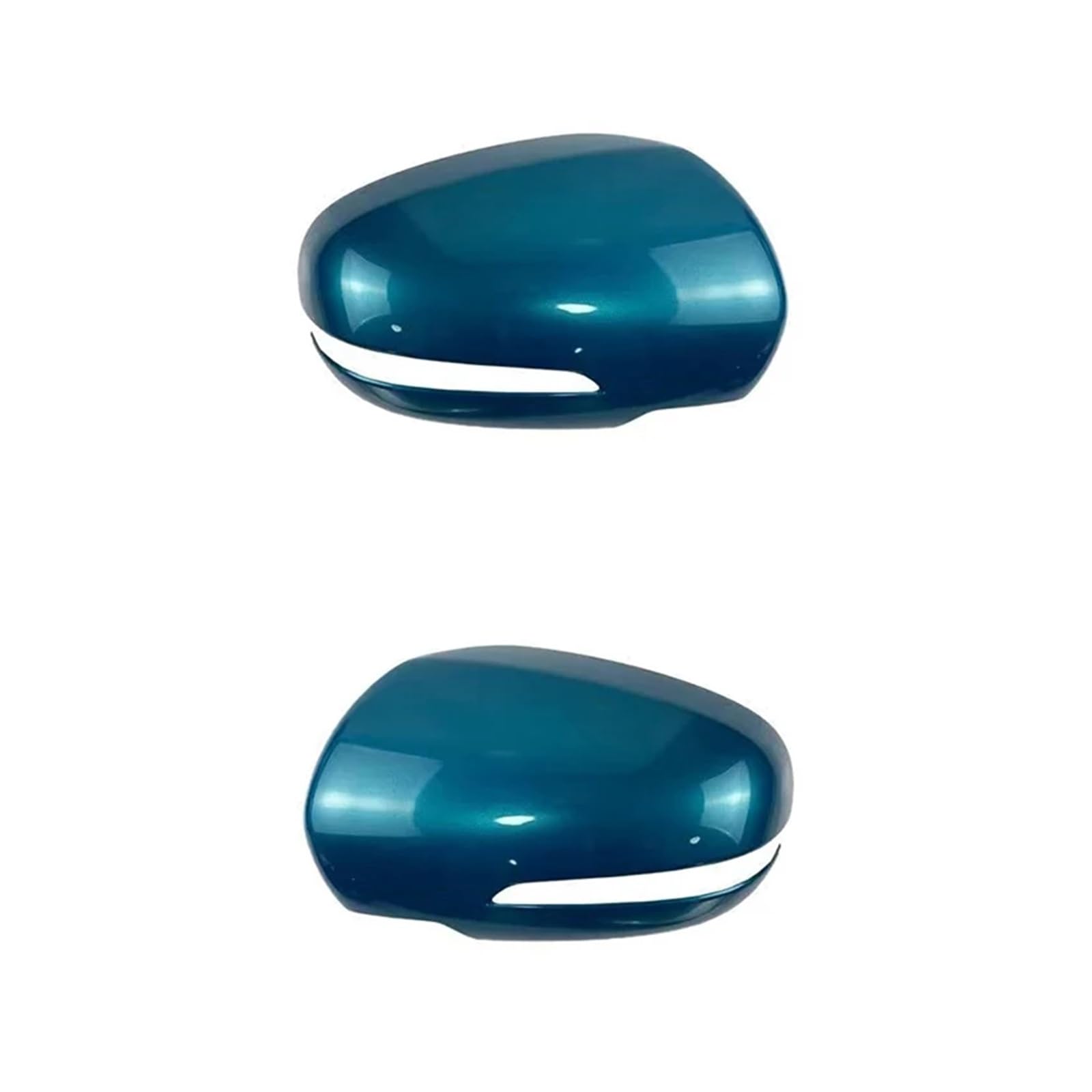 Spiegelkappen Für Suzuki Für Vitara SX4 Für S-Cross 2015-2019 Auto Links Rechts Seite Flügel Hinten Spiegel Abdeckung Fall Kappe Shell Außenspiegelkappen(Blue a pair) von WINVOX