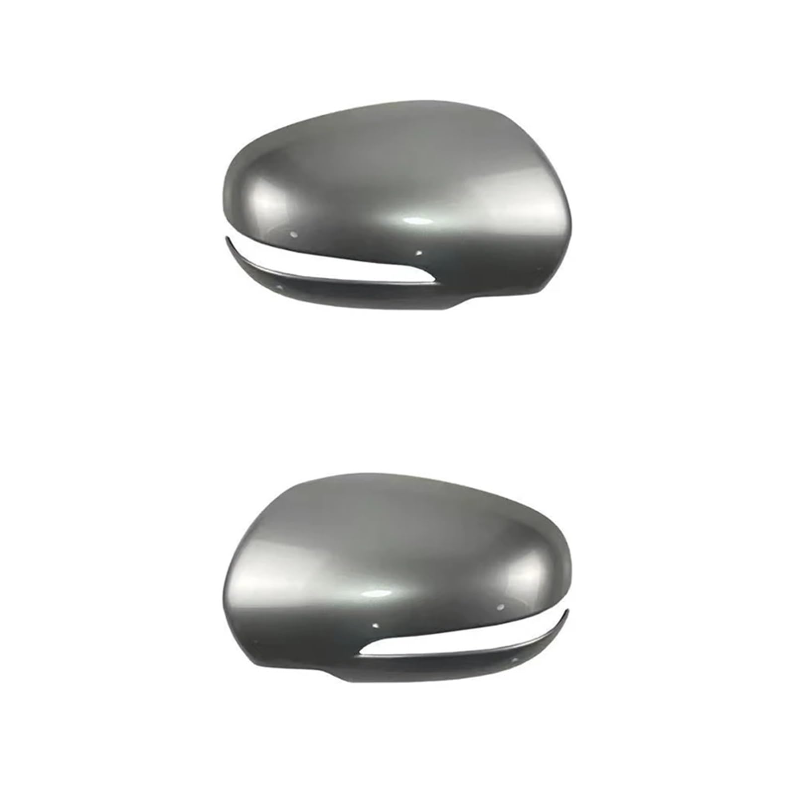 Spiegelkappen Für Suzuki Für Vitara SX4 Für S-Cross 2015-2019 Auto Links Rechts Seite Flügel Hinten Spiegel Abdeckung Fall Kappe Shell Außenspiegelkappen(Silver a pair) von WINVOX