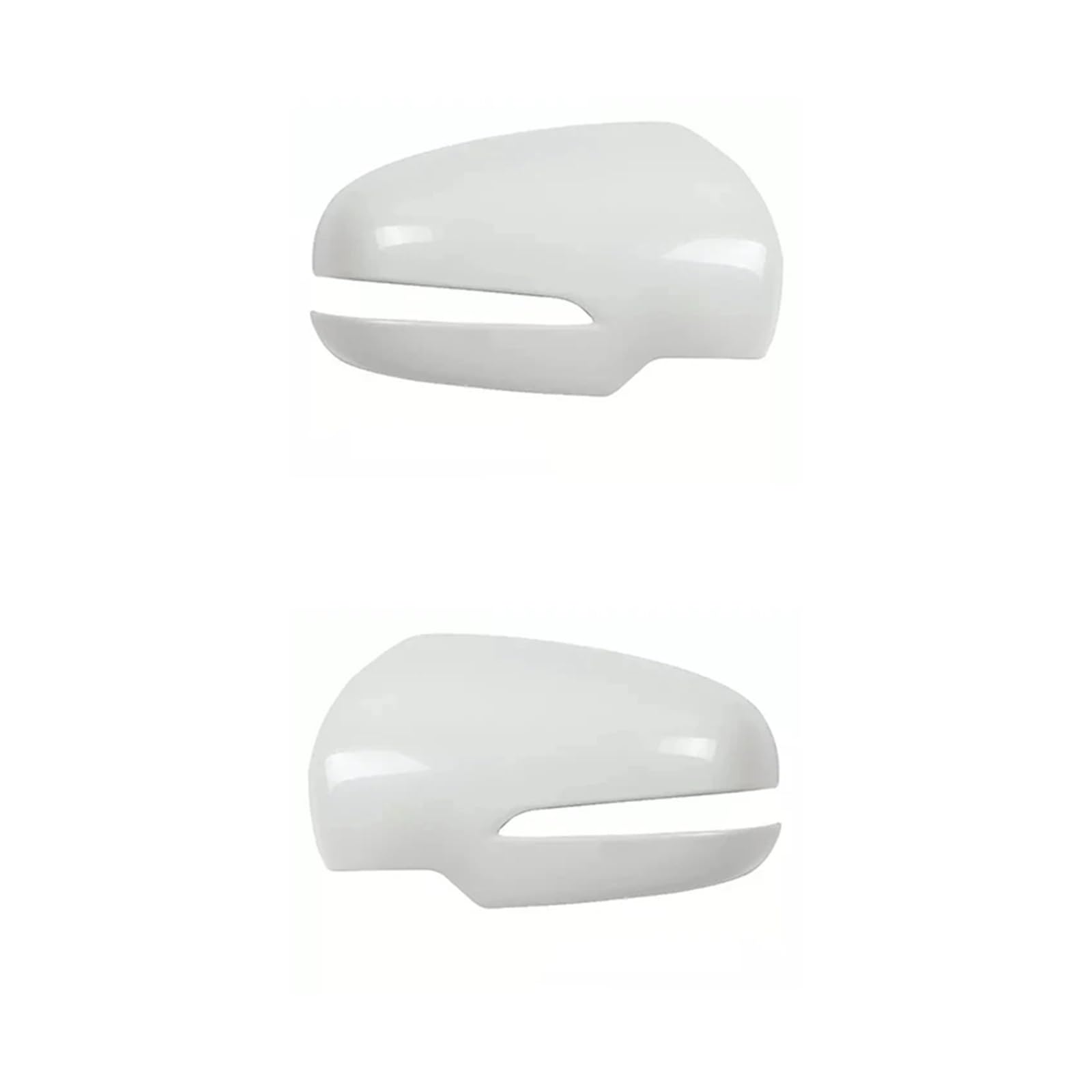 Spiegelkappen Für Suzuki Für Vitara SX4 Für S-Cross 2015-2019 Auto Links Rechts Seite Flügel Hinten Spiegel Abdeckung Fall Kappe Shell Außenspiegelkappen(White a pair) von WINVOX
