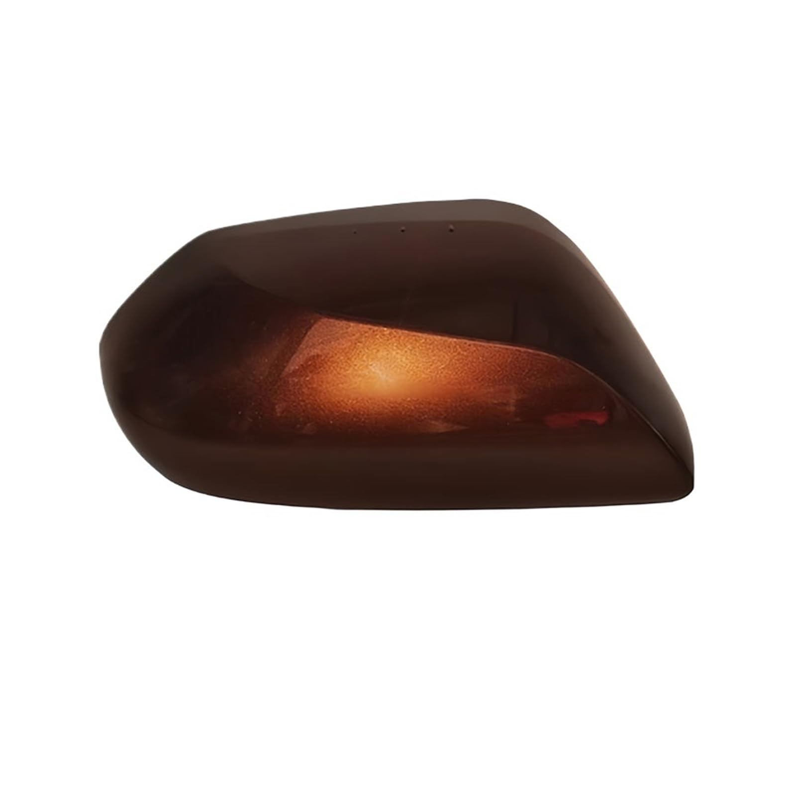Spiegelkappen Für Toyota Für Camry 8th 2018-2022 Auto Rückspiegel Abdeckung Rückspiegel Shell Gehäuse Farbe Lackiert Außenspiegelkappen(1piece brown right) von WINVOX