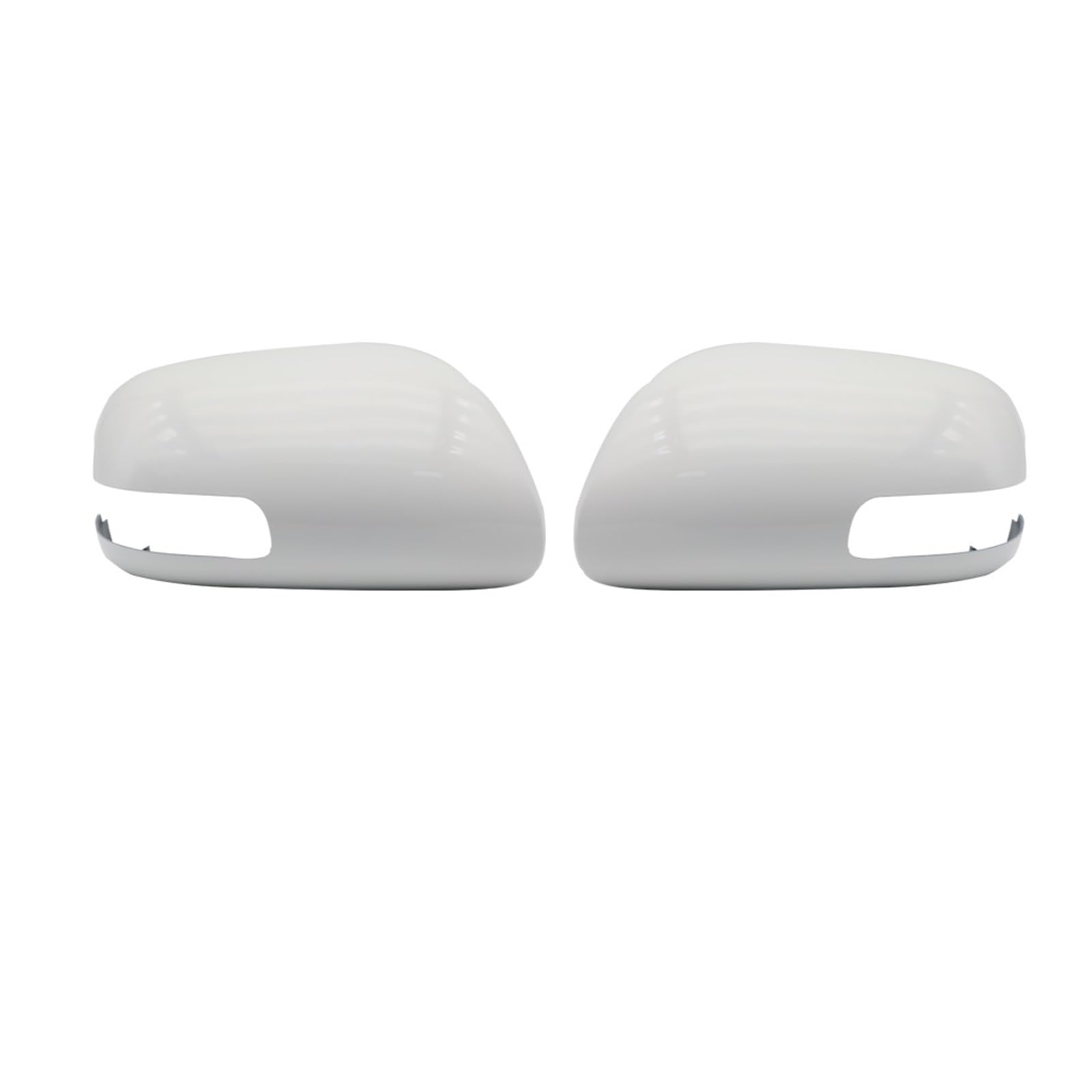 Spiegelkappen Für Toyota Für Corolla Für Altis Für Allion E150 2007-2013 Autoflügel Rückspiegelschalenabdeckung Gehäuse Spiegelkappe Außenspiegelkappen(White Left Right) von WINVOX