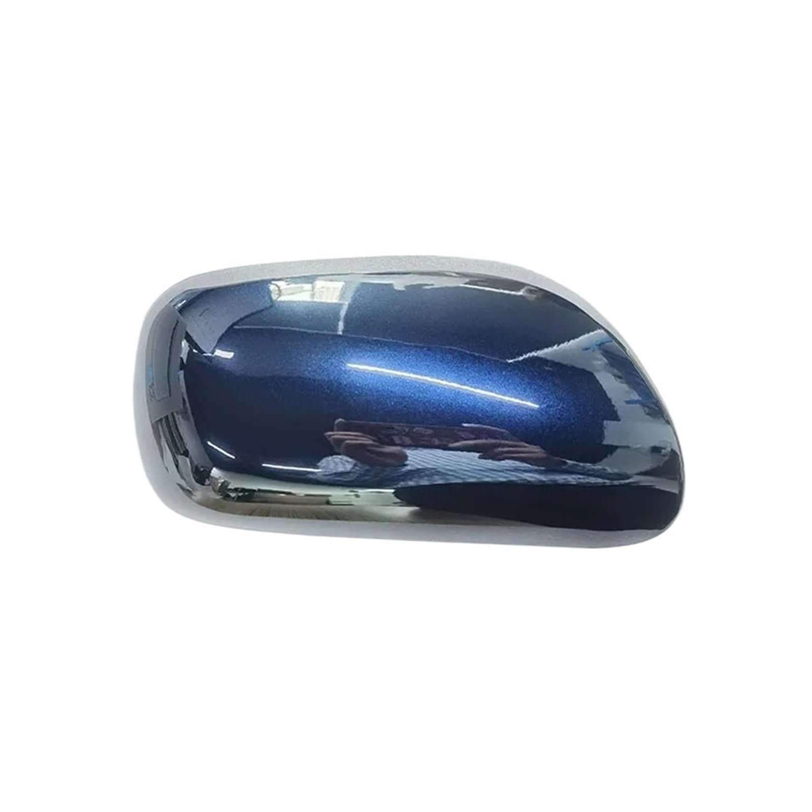 Spiegelkappen Für Toyota Für Yaris 2006-2011 Auto Rückspiegel Abdeckung Reverse Spiegel Shell Spiegel Fall Gehäuse Außenspiegelkappen(Blue Right) von WINVOX