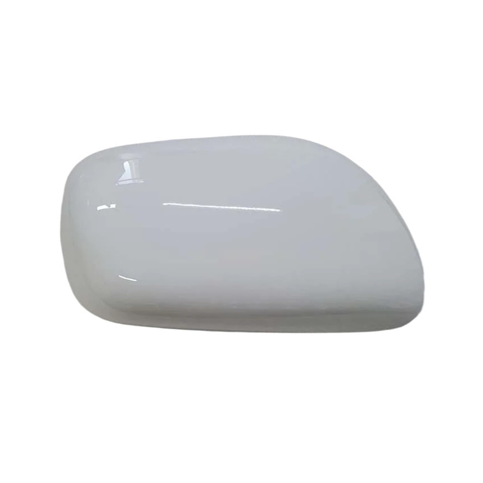 Spiegelkappen Für Toyota Für Yaris 2006-2011 Auto Rückspiegel Abdeckung Reverse Spiegel Shell Spiegel Fall Gehäuse Außenspiegelkappen(White Right) von WINVOX