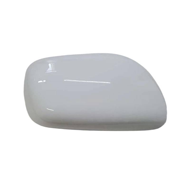 Spiegelkappen Für Toyota Für Yaris 2006-2011 Auto Rückspiegel Abdeckung Reverse Spiegel Shell Spiegel Fall Gehäuse Außenspiegelkappen(White Right) von WINVOX