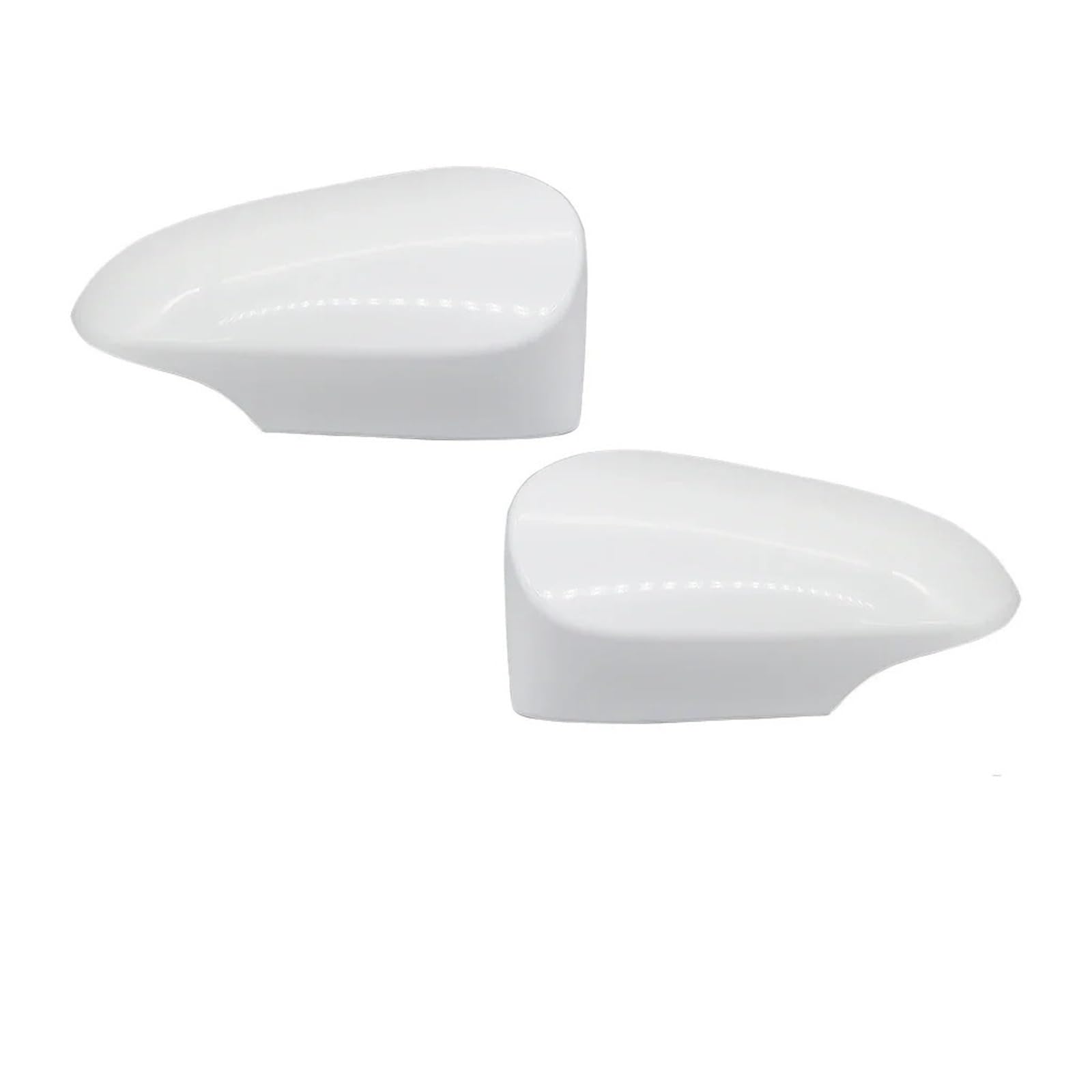 Spiegelkappen Für Toyota Für Yaris 2012-2019 Spiegelkappe Rückspiegelschale Abdeckung Gehäuse Flügelseitenspiegel 2 Stück Außenspiegelkappen(Unpainted LH RH) von WINVOX