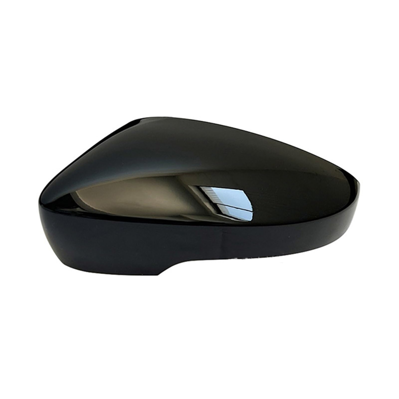 Spiegelkappen Für VW Für Jetta MK6 Für Passat B7 Für Käfer 5C6857537A 5C6857538A Auto Rückspiegel Abdeckung Shell Cap USA Für Modell Außenspiegelkappen(Black cover Left) von WINVOX