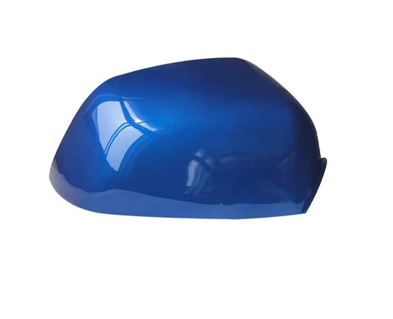 Spiegelkappen Für VW Für Polo 2006-2010 Auto Außen Rückspiegel Abdeckkappe Flügeltür Seitenspiegel Gehäuse Shell 1 Stück Außenspiegelkappen(1piece blue right) von WINVOX