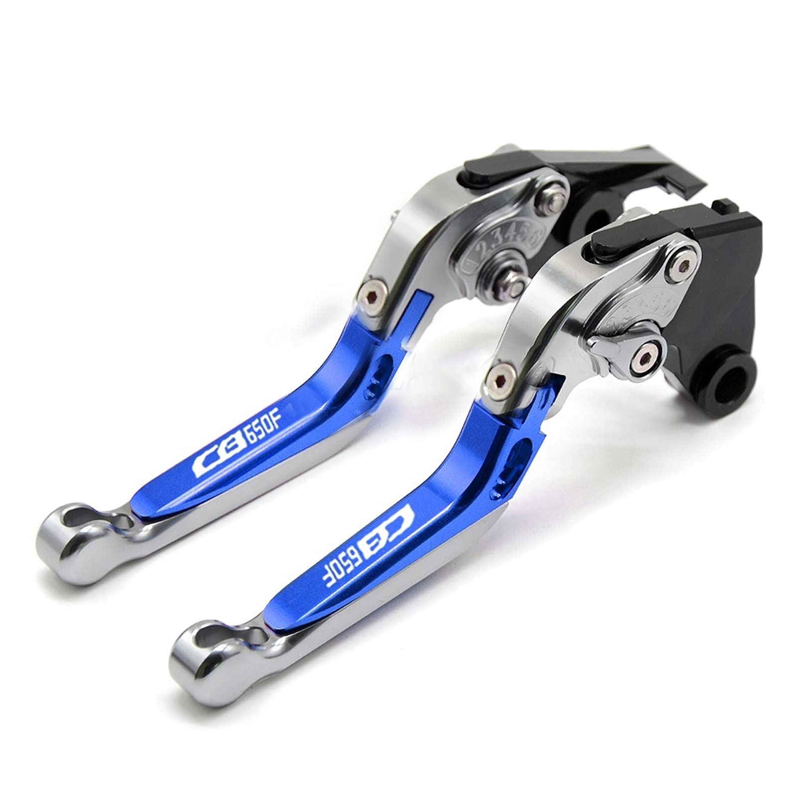WINVOX Bremshebel und Kupplung Bremsen Kupplungshebelgriff Aluminium Motorradzubehör Replacement for Hon da CBR650F CB650F CBR 650 F CB 650F 2014 2015 2016 2017 2018(E5) von WINVOX