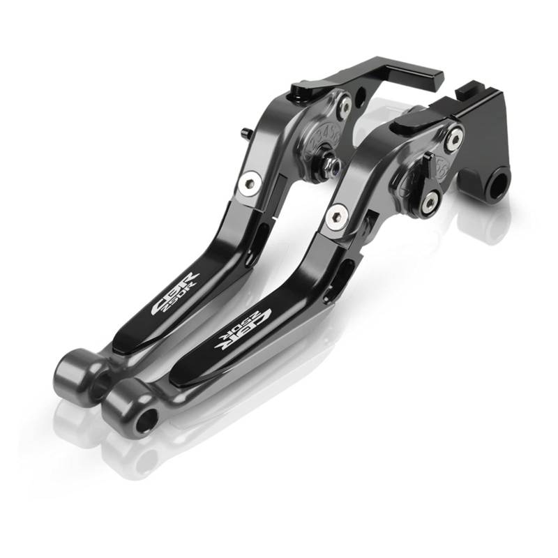 WINVOX Bremshebel und Kupplung Replacement for Hon Da CBR250R CBR 250R CBR 250 R 2011-2013 2012 CNC-Aluminium-Motorradzubehör Das Ausziehbare Bremskupplungshebel Faltet(J1O) von WINVOX