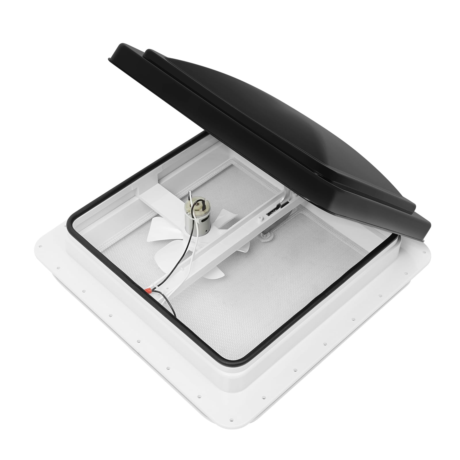 Universal 42x42 cm Roof Vent Cover for Caravans & Motorhomes, Clear Skylight Hatch with Protection, Weatherproof Camper Roof Window Ventilation for RV, Wohnwagen, Dachluke, Easy Snap-On Installation Universal 42x42 cm Roof Vent Cover for Caravans & Motorhomes, Clear Skylight Hatch with Protection, Weatherproof Camper Roof Window Ventilation for RV, Wohnwagen, Dachluke, Easy Snap-On Installation von WINZING