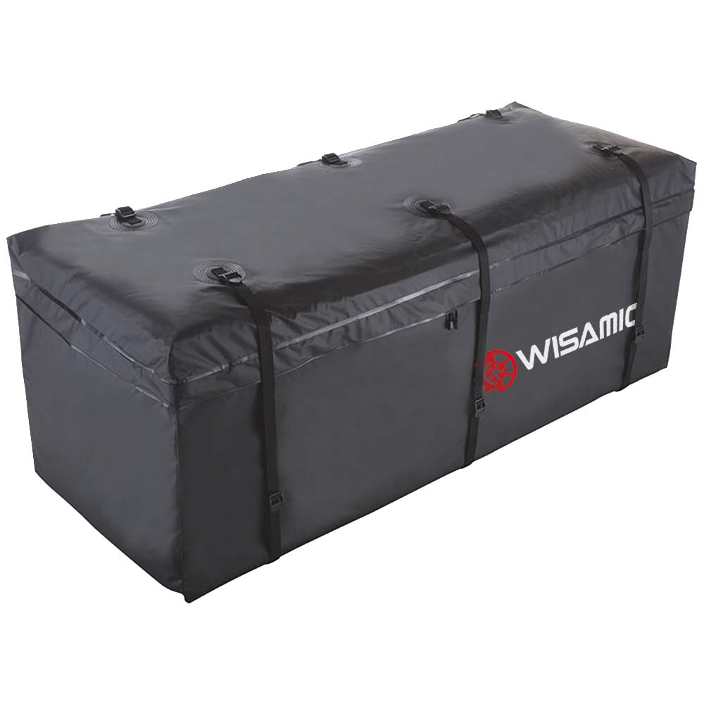 Wisamic Heckbox für Anhängerkupplung Auto Hintere Gepäcktasche: Wasserdicht Transporttasche 152 x 61x 61cm (566 Liter) 500 X 500D PVC Tarpulin von WISAMIC