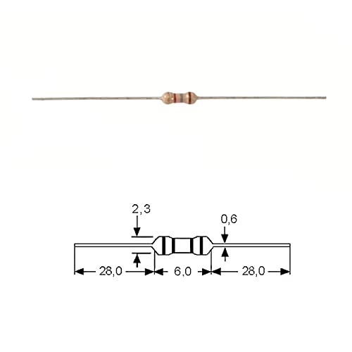 WITTKOWARE Kohleschicht-Widerstand, 0207, 1/4W, 5%, 220R, 100 Stück von WITTKOWARE