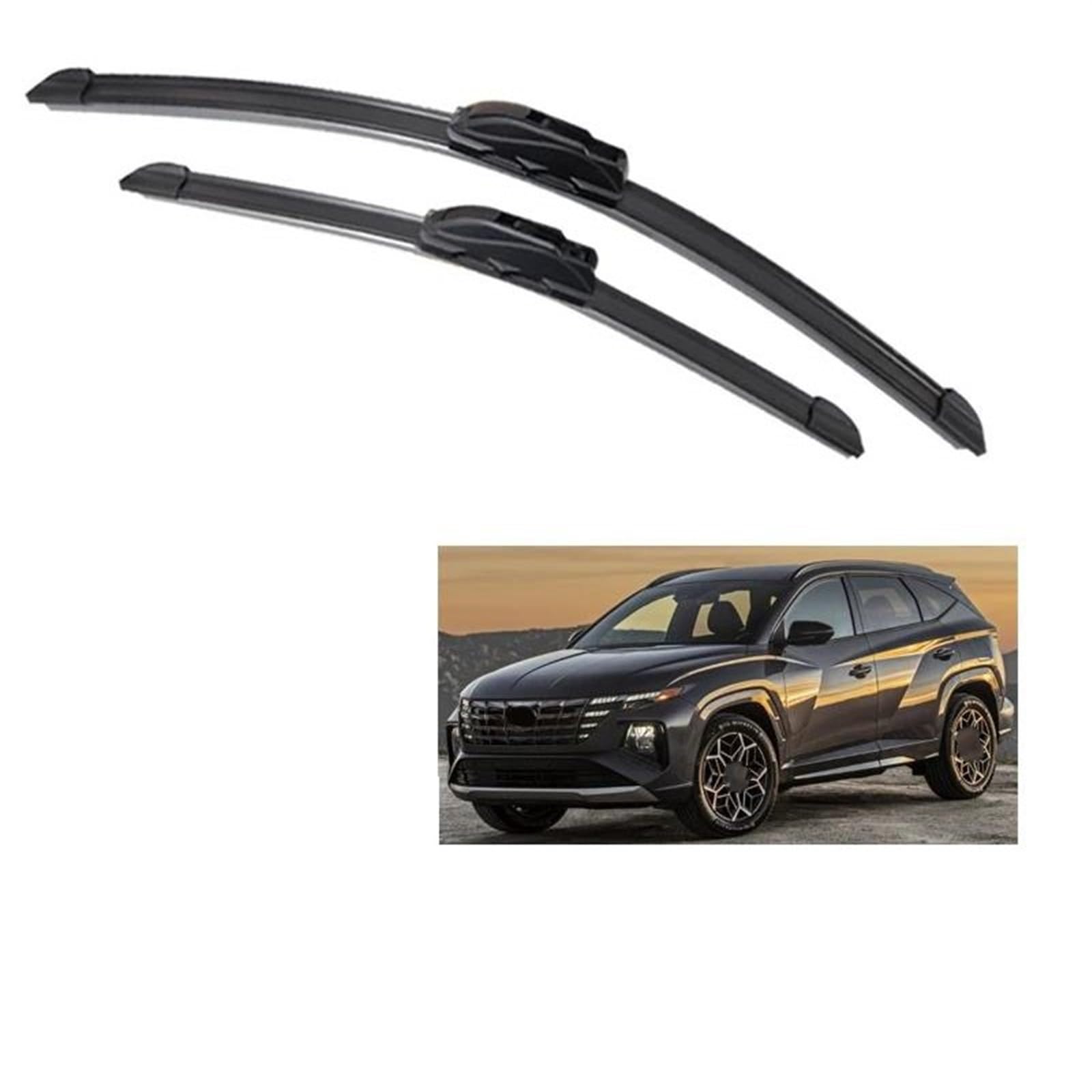 Scheibenwischer Für Hyundai Tucson NX4 NX4E NX4A 2020 2021 2022 2023 Frontscheibe Pinsel Gummi Wischer Klingen Schnee Schaben Scheibenwischer Für Hyundai Tucson NX4 NX4E NX4A 2020 2021 2022 2023 Frontscheibe Pinsel Gummi Wischer Klingen Schnee Schaben von WJHwjh