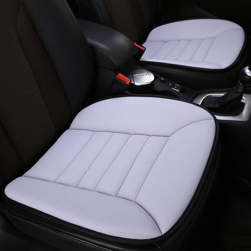 WJJQSB Auto Sitzkissen für Skoda Yeti Spoiler, Bequemes Memory-Foam-Auto-Sitzkissen Zum Autofahren Wasserdicht rutschfest Schutzzubehör,Grey von WJJQSB