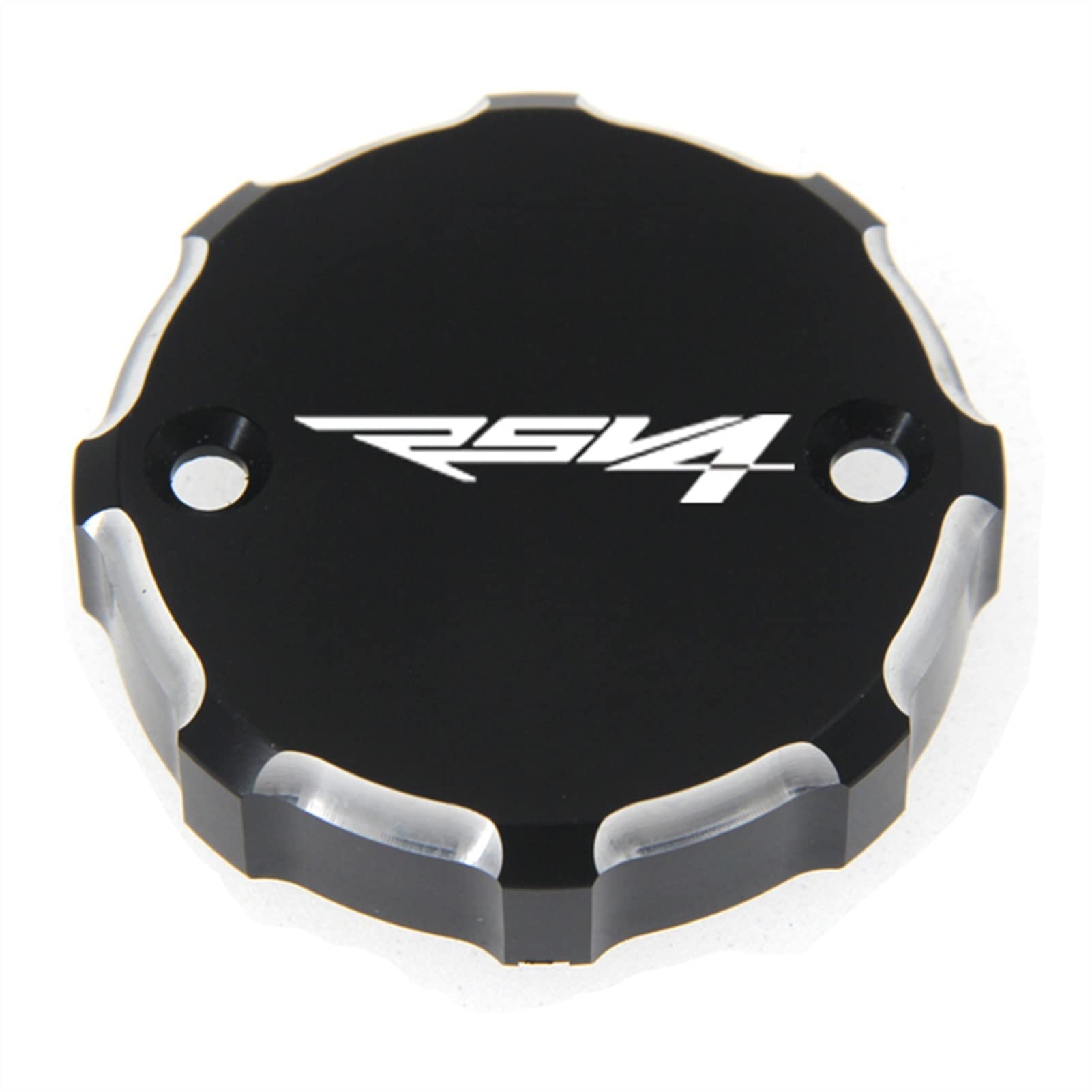 Für Aprilia RSV4 2009-2014 Motorrad Vorderrad Bremsflüssigkeitsbehälter Abdeckkappe (Color : Black) von WJSM