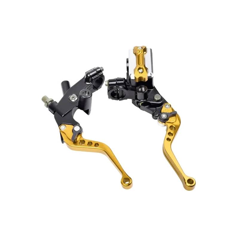 Bremshebel Kupplungshebel 1 Paar Universal 22mm 7/8 "Motorrad Hydraulische Einstellung Bremse Kupplung Hauptzylinder Reservoir Hebel Für Moto Bremse Kupplung von WKDGFTBIM