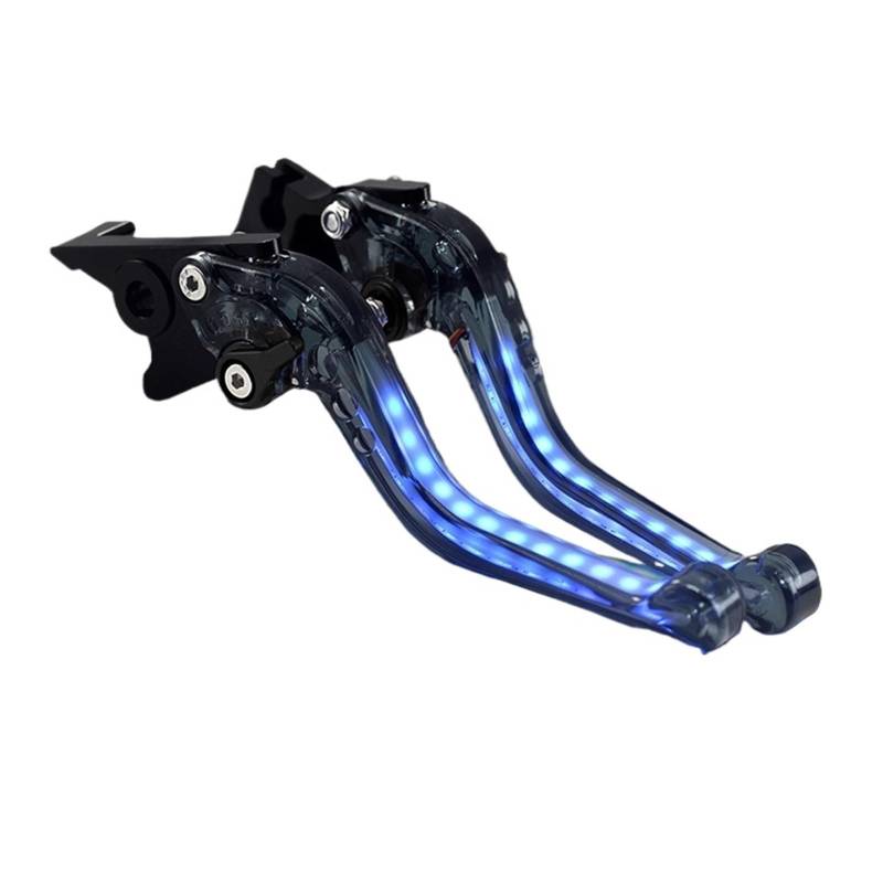 Bremshebel Kupplungshebel Brems Griff Für YZF-R7 2021 2022 2023 2024 Motorrad Licht-up Signal Schalten Licht Einstellbare Bremse Kupplung Griff Hebel von WKDGFTBIM