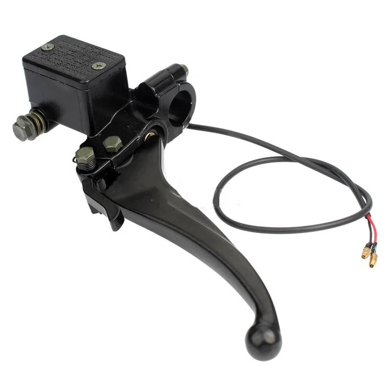 Bremshebel Kupplungshebel Motorrad Links Rechts Bremspumpe Vorne Hauptzylinder Hydraulische Hebel Für Go Kart Dirt Bike Vier Rad Roller Buggy von WKDGFTBIM