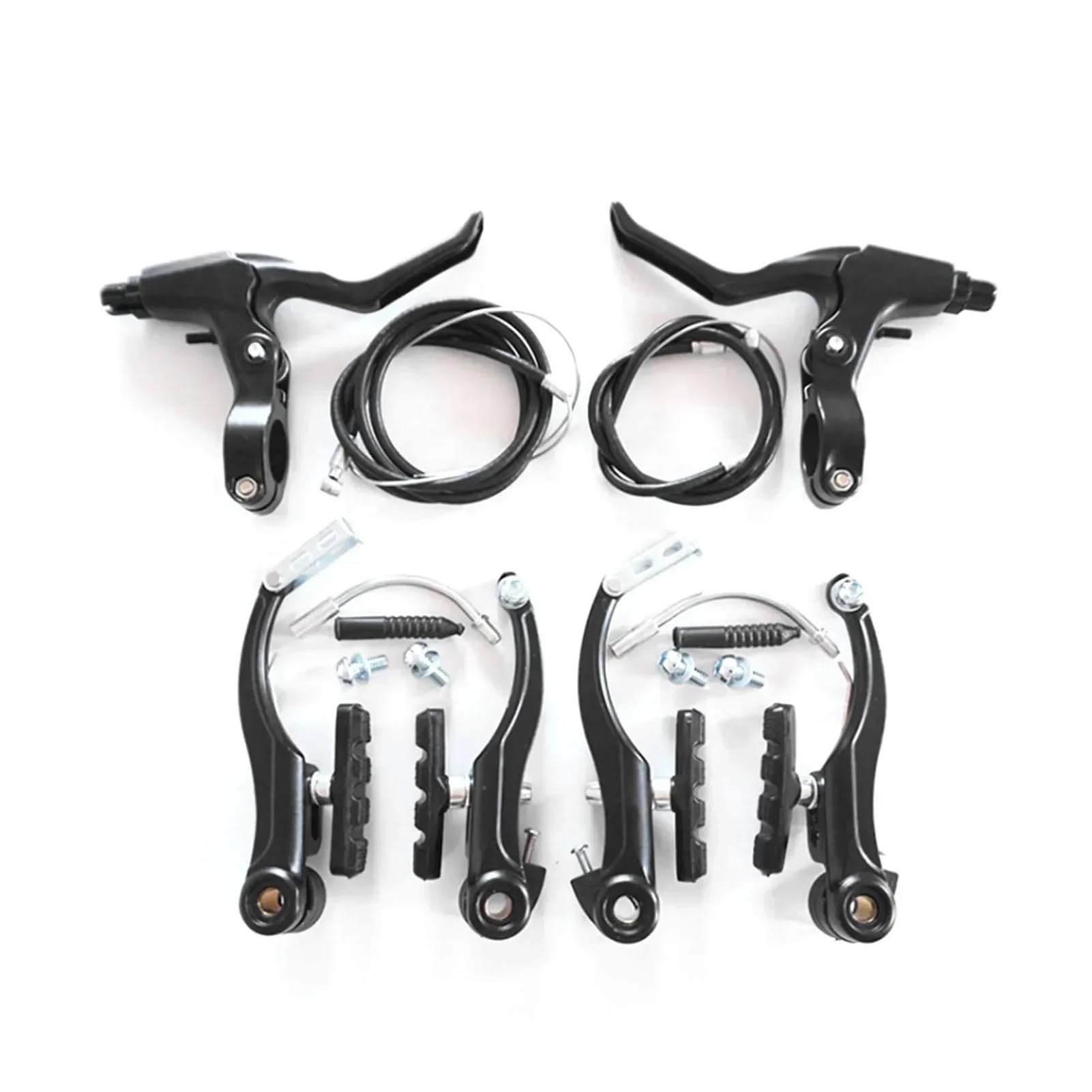 Bremshebel Kupplungshebel Radfahren Fahrrad V-Typ Bremse Set Mit Bremssättel Hebel Kabel Fahrrad Zubehör Mountainbike Rennrad Bremssystem Ersatz Bremshebel Kupplungshebel Radfahren Fahrrad V-Typ Bremse Set Mit Bremssättel Hebel Kabel Fahrrad Zubehör Mountainbike Rennrad Bremssystem Ersatz von WKDGFTBIM