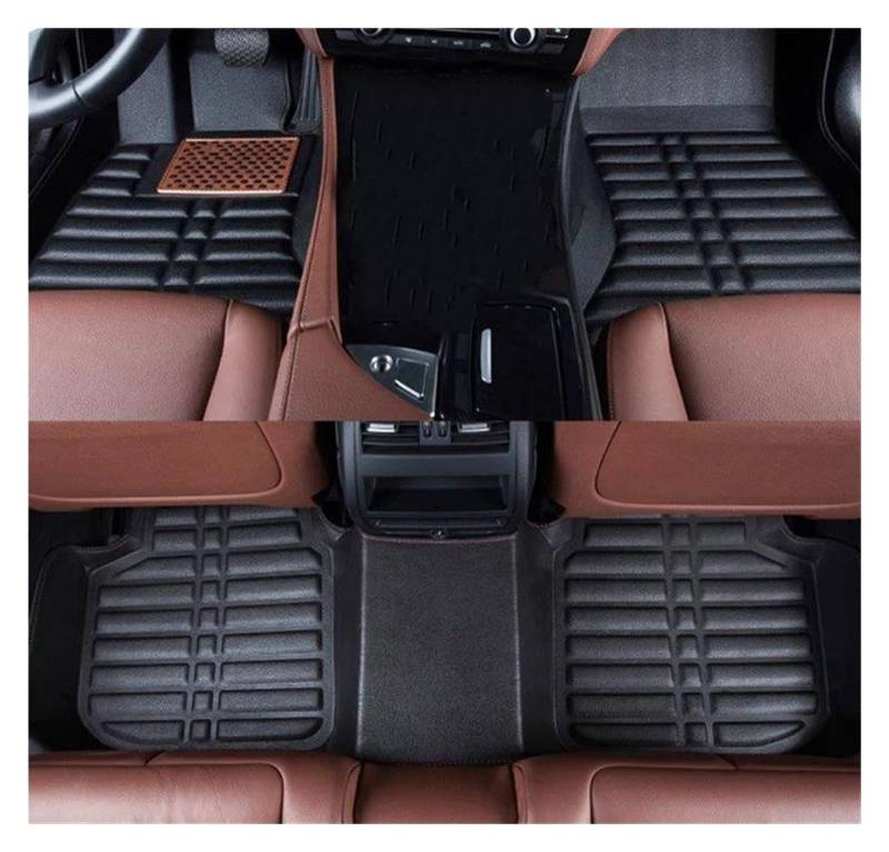 Auto-Fußmatten Für MG HS MGHS 2019 2020 2021 2022 2023-2024 AS23 EHS PHEV Hybrid Fußmatten Innenpolster Teppich Autozubehör LHD Autofußmatten(Linkslenker-2) von WKXTECZT