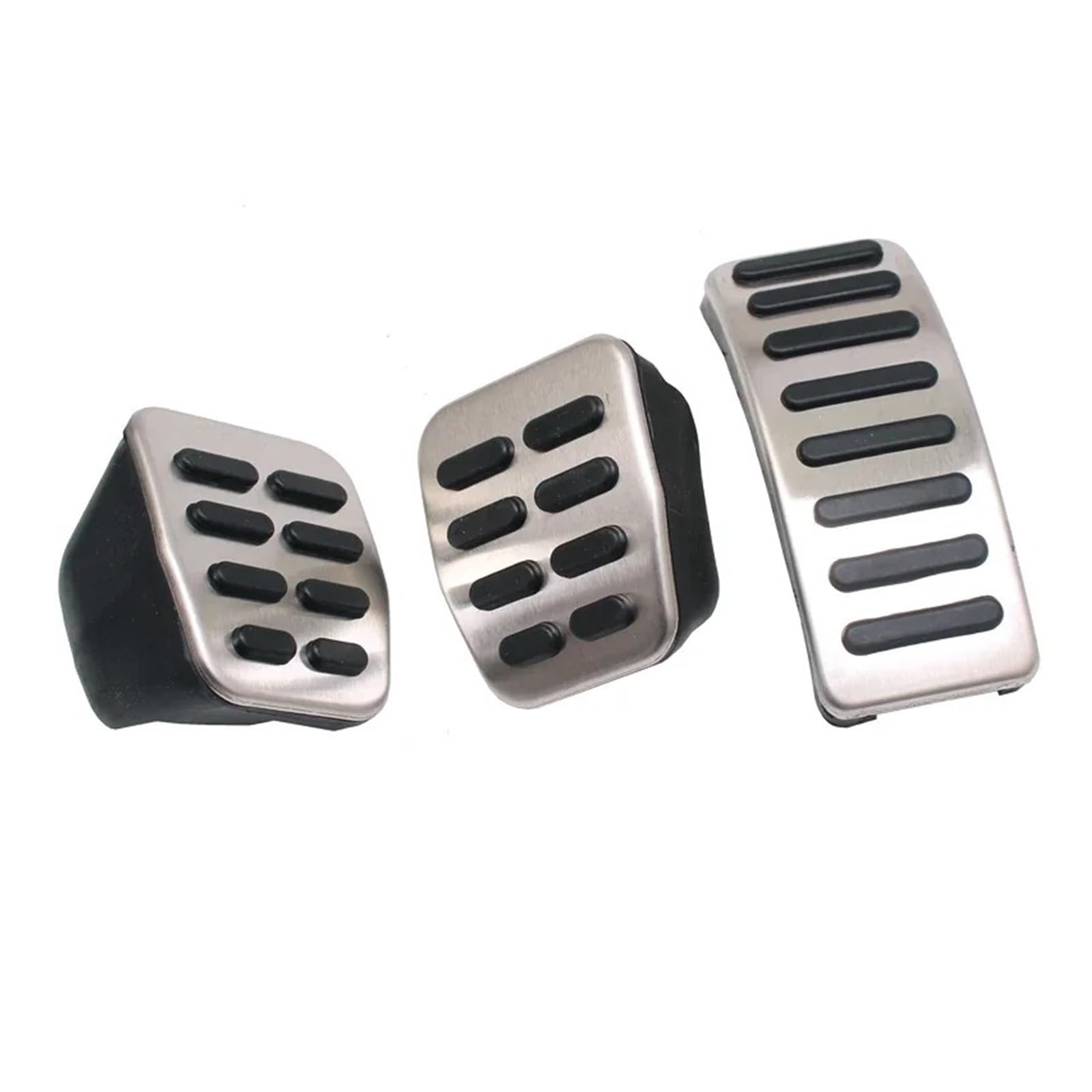 Bremspedal Für A3 S3 8L Für A2 Auto Pedal Pad Fußstütze Auto Styling Edelstahl Bremse Kupplung Pedal Kupplungspedal(MT 3PCS) von WLNWERDPKK