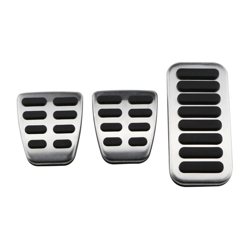 Bremspedal Für Hyundai Für Elantra Für Accent Für I30 Für IX35 Für IONIQ Für Veloster Auto Edelstahl Gas Bremse Kupplung Pedal Kupplungspedal(MT Pedal) von WLNWERDPKK