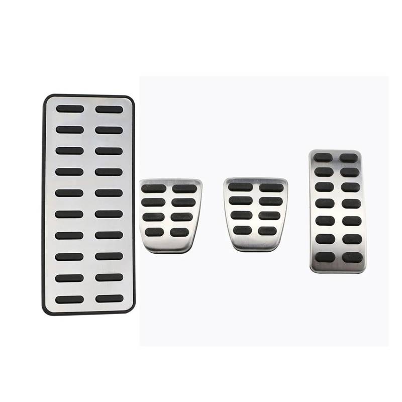 Bremspedal Für Kia Für Rio Für Soul K2 KX3 Auto Pedale Gas Accelerator Bremse Kupplung Fußstütze Pedal Kupplungspedal(4Pcs MT with Rest) von WLNWERDPKK