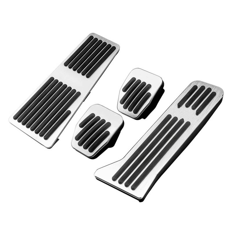 Bremspedal Für Mazda Für CX-5 CX5 Für CX 5 CX3 CX8 CX9 2012-2020 2021 2022 2023 2024 Autobremspedalabdeckung Pad Kraftstofffußpedal Kupplungspedal(LHD MT 4pcs) von WLNWERDPKK