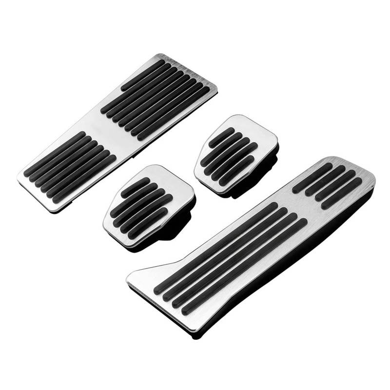 Bremspedal Für Mazda Für CX-5 CX5 Für CX 5 CX3 CX8 CX9 2012-2020 2021 2022 2023 2024 Autobremspedalabdeckung Pad Kraftstofffußpedal Kupplungspedal(RHD MT 4pcs) von WLNWERDPKK