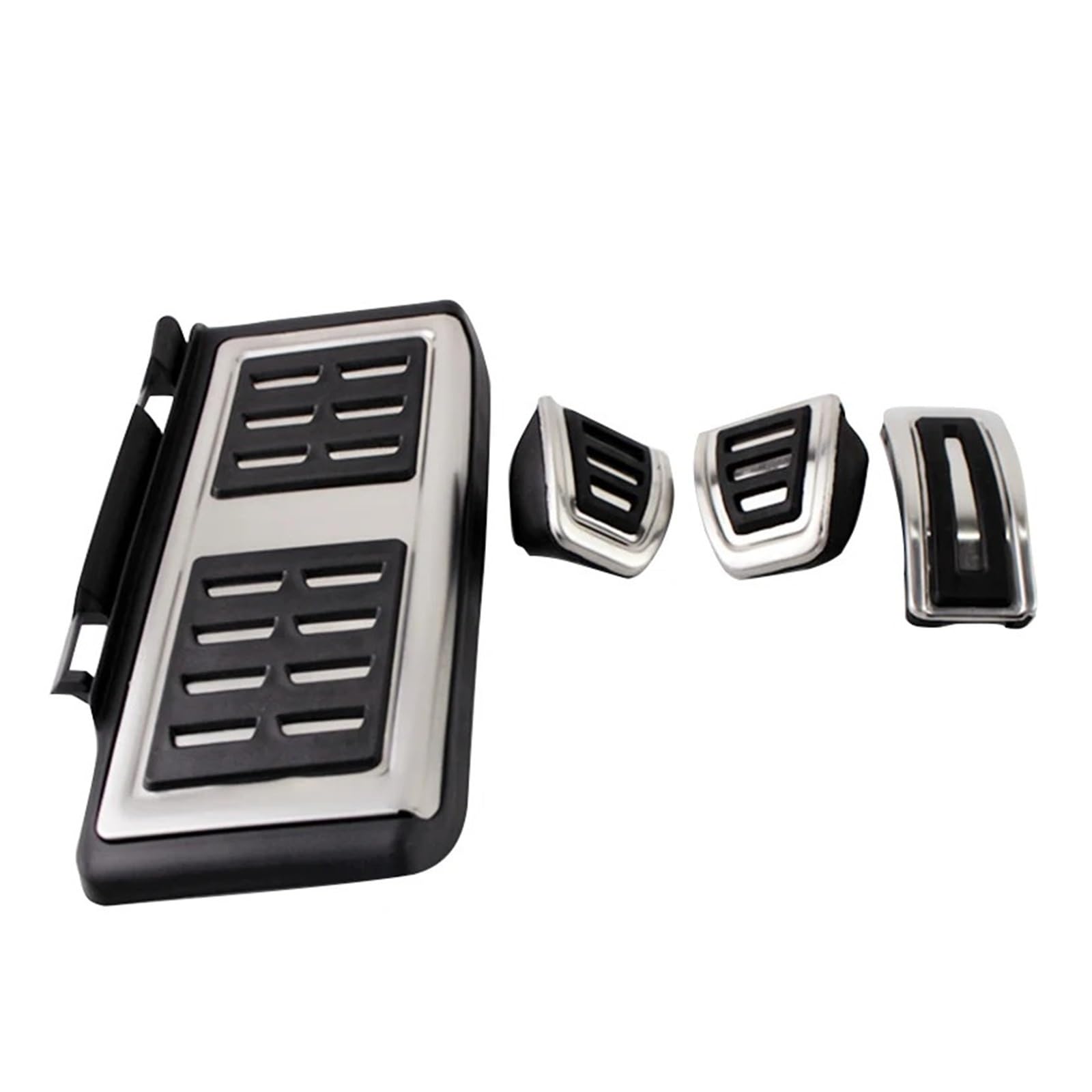 Bremspedal Für Octavia 3 Für A7 Auto Bremse Kupplung Pedal Zubehör Kraftstoff Fuß Gaspedal Bremspedal Abdeckung Kupplungspedal(Footrest MT 4pcs) von WLNWERDPKK
