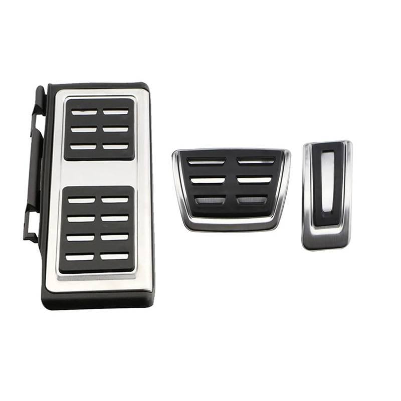 Bremspedal Für Octavia 5E MK3 Für A7 Für RS 2013-2016 2017 2018 2019 2020 Auto Sport Kraftstoff Bremspedalabdeckung Restfood Pedale Kupplungspedal(3Pcs at with Rest) von WLNWERDPKK