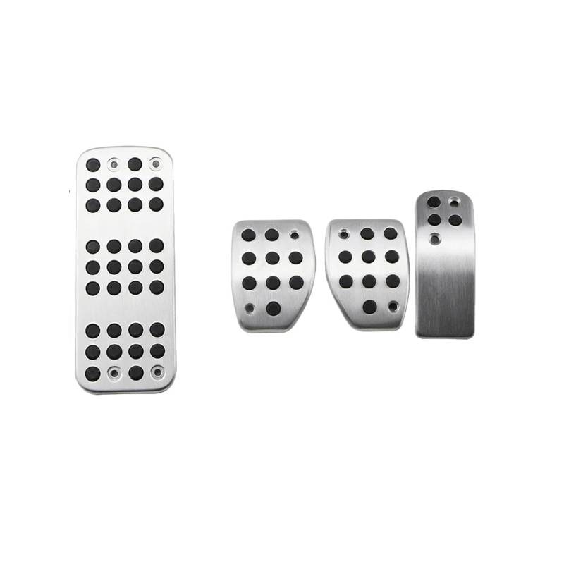 Bremspedal Für Peugeot 207 208 2008 301 307 308 408 Für Cc Auto Pedal Bremse Kupplung Pedale Kit Abdeckung Kupplungspedal(MT with Rest) von WLNWERDPKK