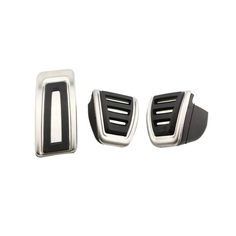 Bremspedal Für Seat Für Leon 5F MK3 2017 2018 2019 2020 2021 Autopedale Fußkraftstoffbremskupplungsabdeckung Kupplungspedal(MT Pedal) von WLNWERDPKK