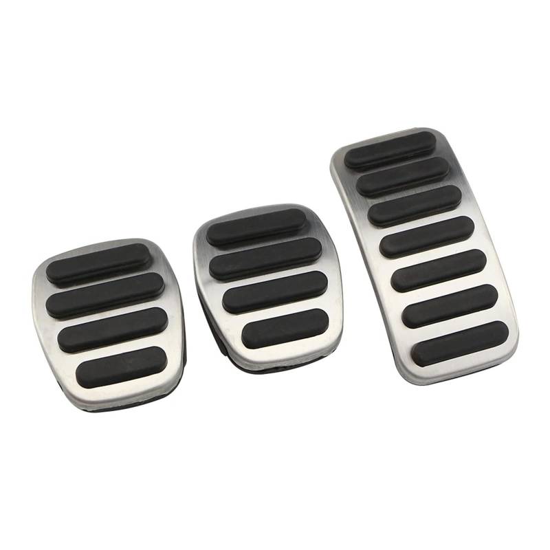 Bremspedal Für V40 V50 C30 C70 S40 2013-2018 Autopedale Gaspedal Kraftstoff Gas Bremspedal Pad Abdeckung Rutschfestigkeit Zubehör Kupplungspedal(MT Pedal) von WLNWERDPKK